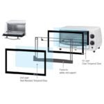 Black+Decker 9L Toaster Oven 800W, Double Grill with Convection, Double Glass Door – TRO9DG-B5 - Image 4
