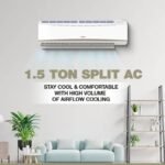 Nikai 1.5 Ton Piston Split Air Conditioner with T3 Tropical Compressor, 18000 BTU, White - Image 2