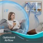 Nikai 1.5 Ton Window AC with T3 Rotary Compressor and Copper Tubing – NWAC18031N11 - Image 3