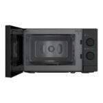 Midea 20L Solo Microwave Oven – 700W, 5 Power Levels, Defrost Function, Child Safety Lock, Mechanical Control, Black - Image 2