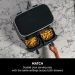 Ninja Foodi Dual Zone Air Fryer 7.6L 6-in-1 – AF300ME - Image 5