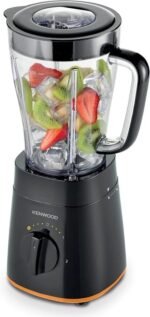 Kenwood Blender 500W Smoothie Blender 1.5L with Grinder Mill, Chopper Mill & Ice Crush Function – BLP15.360BK Black - Image 3
