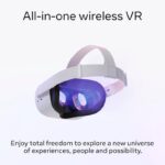 Meta Quest 2 — Advanced All-In-One Virtual Reality Headset — 128 GB, Immersive Gaming and Entertainment - Image 2