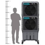 Symphony Movicool DD 125 Cooler – 125L Double Decker Commercial Air Cooler - Image 5