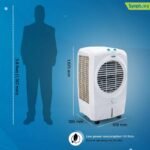 Siesta 45 Desert Cooler – 45L Tank, Powerful Airflow, White - Image 3