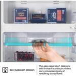 Hisense 635L, Top Mount Freezer Refrigerator, Total No Frost, RT3N635NAD4 Silver - Image 5