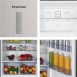 Hisense 635L, Top Mount Freezer Refrigerator, Total No Frost, RT3N635NAD4 Silver - Image 6