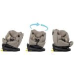 Foppapedretti Circle i-Size Car Seat – Safe & Adjustable Baby Car Seat for 0-12 Years – Ergonomic Design, Side Impact Protection & Reclining Feature - Image 2