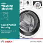 Bosch 8KG Front Load Washing Machine, EcoSilence Drive, 1400RPM – WAN28282GC White - Image 3
