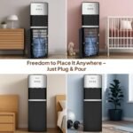 Crownline WD-406 Bottom Loading Water Dispenser, 5 Gallon, Hot Cold Normal Water, Child Lock - Image 4