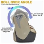 Sky Land Leg Foot Massager EM-2192 Multi-Function Relaxation Device – Light Brown - Image 4