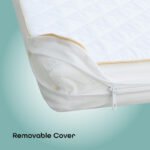 The Moon Brand Baby/Toddler/Kids Cozy Crib Mattresses -126 x 65 x 7 cm -Hypoallergenic, Chemical-free, Non-toxic & Breathable-Natural & Sustainable-Antibacterial, Mold-resistant -Durable & Supportive - Image 3