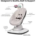 4moms mamaRoo Multi-Motion Baby Swing - Grey - Image 3