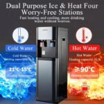 Bottom Loading Water Dispenser Hot Cold and Normal – Gray, Energy Efficient Design for Home & Office - Image 3