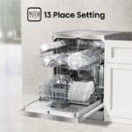 Hisense 13 Place Dishwasher HS622E90X Freestanding 8 Programs Silver - Image 3