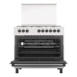Hisense 90cm Freestanding Gas Cooker HGI9B20S with Dual Fan, 105L Multifunction Oven, Stainless Steel - Image 2