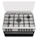 Hisense 90cm Freestanding Gas Cooker HGI9B20S with Dual Fan, 105L Multifunction Oven, Stainless Steel - Image 4