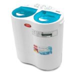 Nikai 2.5Kg Top Load Washing Machine NWM250SP, Silent Twin Tub Washer, White - Image 3