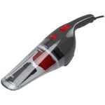 Black+Decker 12V DC Auto Dustbuster Handheld Vacuum for Car, Compact & Powerful, Red/Grey – NV1200AV