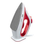 Braun TexStyle 1 Steam Iron, Non-Stick Soleplate Coating, 1900 Watts, 220ml Capacity, Rapid Heat up, 50% Energy Saving, Self-clean SI 1019 Red/White - Image 3