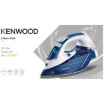 Kenwood 2600W Steam Iron STP75.000WB – Ceramic Soleplate, Auto Shut-Off, Anti-Drip, Self Clean, White/Blue - Image 2