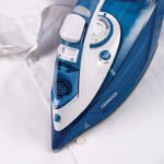 Kenwood 2600W Steam Iron STP75.000WB – Ceramic Soleplate, Auto Shut-Off, Anti-Drip, Self Clean, White/Blue - Image 5