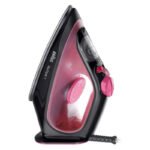 Braun TexStyle 1 Steam Iron SI1070, 2000W Power, Auto Shut-Off, Non-Stick Soleplate, Purple/Black - Image 3
