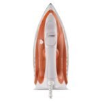 Kenwood Steam Iron 2100W STP50.000WO with Ceramic Soleplate, Anti-Drip, Self Clean, Continuous Steam & Spray Function – White/Orange - Image 3
