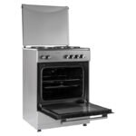 Wolf Power Electric Cooker WGC6060HERMF, 4 Hot Plate Cooker, Silver, Free Standing - Image 5