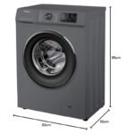 Hisense 6Kg Front Load Washing Machine WFVC6010T, 1000 RPM, VC Series, Free Standing - Image 2