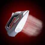 Black+Decker 2200W Steam Iron with Ceramic Soleplate, 380ml Tank, Anti-Calc, Anti-Drip, Auto Shut-Off – X2050-B5 - Image 2