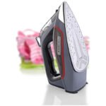 Black+Decker 2200W Steam Iron with Ceramic Soleplate, 380ml Tank, Anti-Calc, Anti-Drip, Auto Shut-Off – X2050-B5 - Image 3
