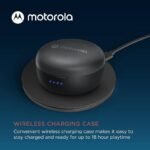 Motorola Moto Buds 270 ANC True Wireless Earbuds with Noise Cancellation and IPX5 Rating – Black - Image 3