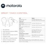 Motorola Moto Buds 270 ANC True Wireless Earbuds with Noise Cancellation and IPX5 Rating – Black - Image 5