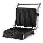 Black & Decker Contact Grill CG1400-B5, 1400 W, Black, Fixed Plate - Image 4